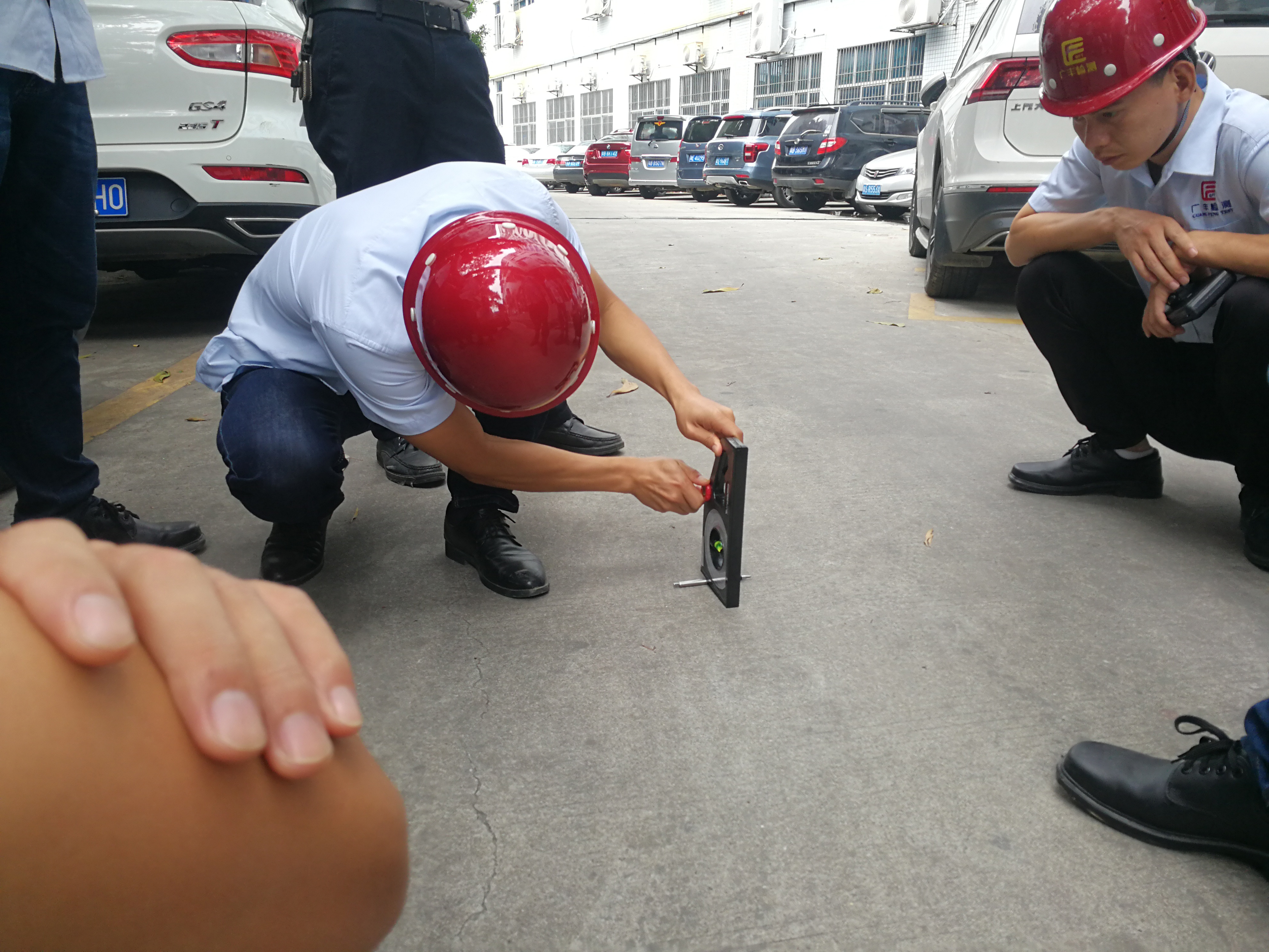 消防通道坡度测试